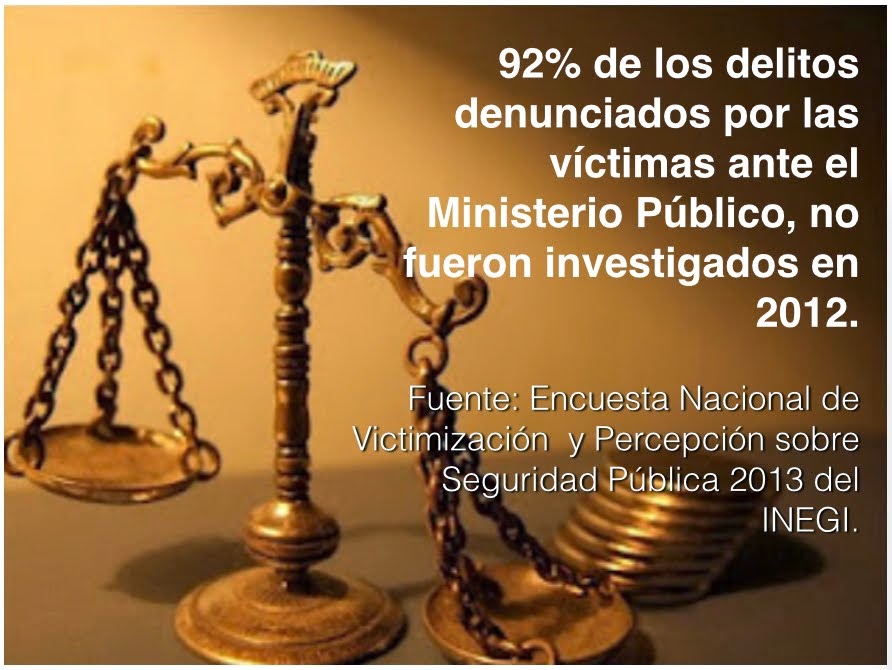 INSEGURIDAD. Ministerios Públicos
