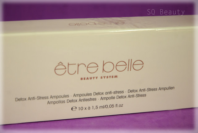 être belle detox anti-stress ampoules Silvia Quirós