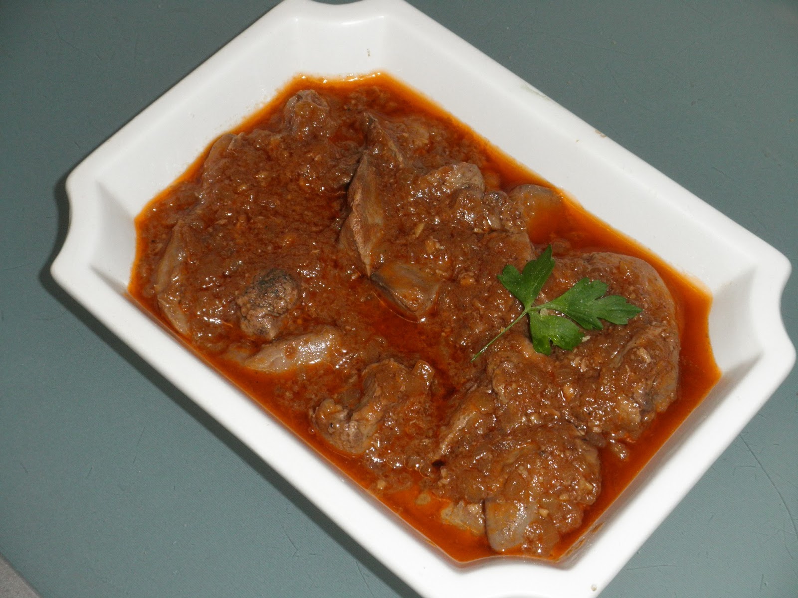 Higaditos de pollo en salsa de Oporto Recetas de cocina de un abuelo