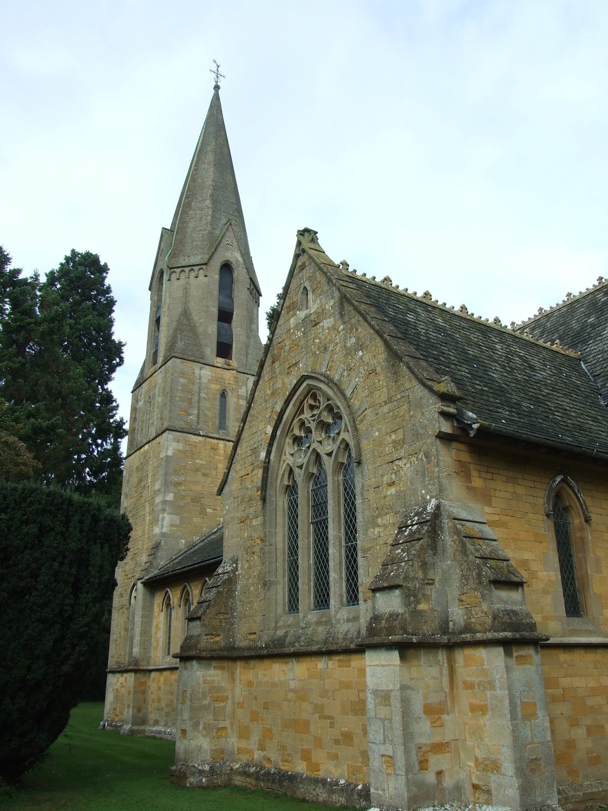 Victorian Churches 141 J.P.Seddon St Mary, Ullenhall, West Midlands