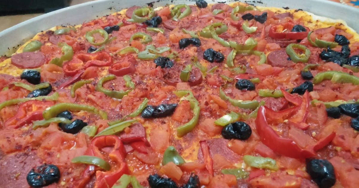 Nazlı�nın Mutfağı Hazır Ekmek Hamurundan Pratik Pizza