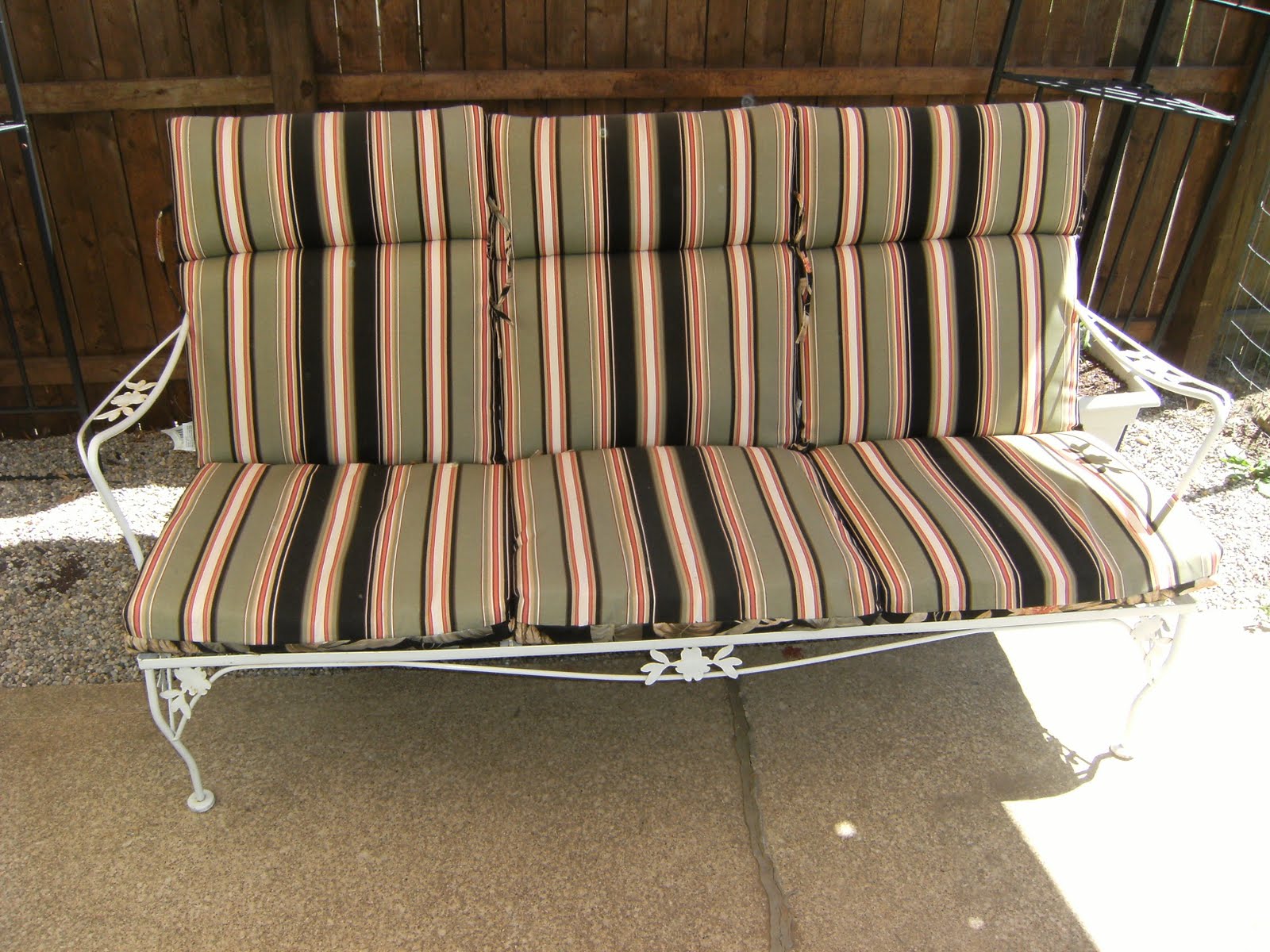 Projects Around the House Outdoor Furniture Redo