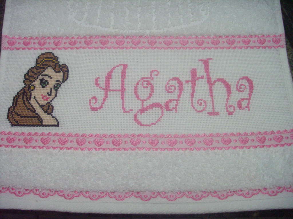 Lia Ponto Cruz - Todo o meu Carinho em Cada Pontinho: Toalha Infantil