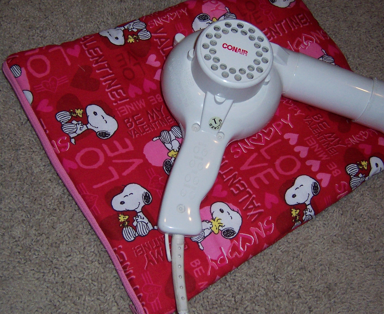 Homemade Sophistication DIY Hair Dryer Bag Version 2