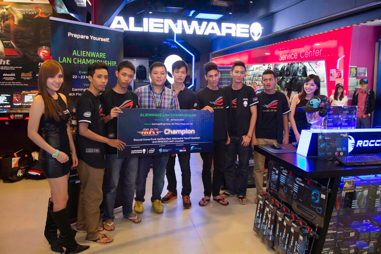 Malaysia’s Leading Gamers Battle It Out at Alienware Tournament Alienware and Genysis Cyber E-sport Joined Forces for Alienware LAN Championship 8