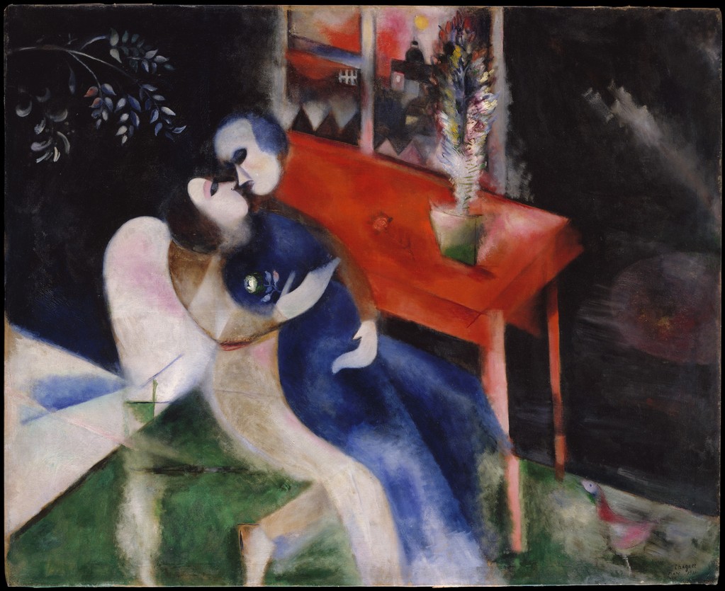 chagall the lovers