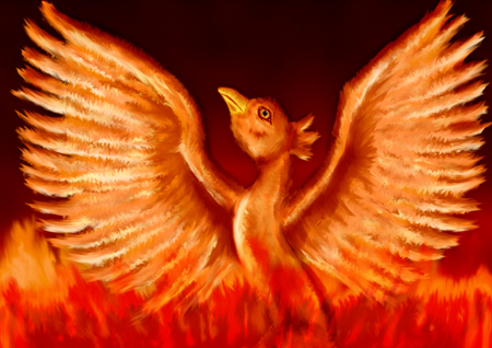 Do you know the legend of the Phoenix According to legend at the moment of 