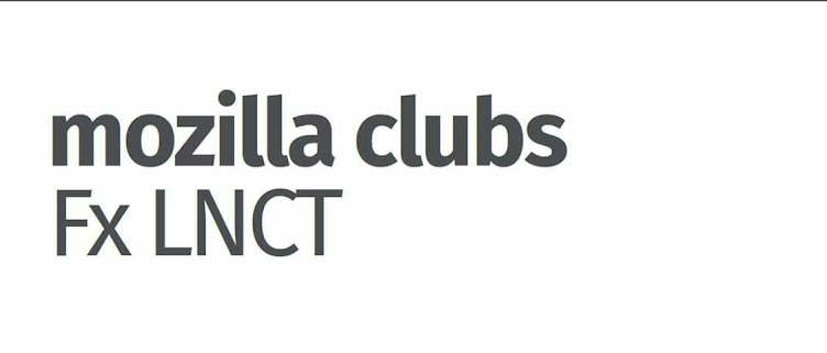 Mozilla Club LNCT