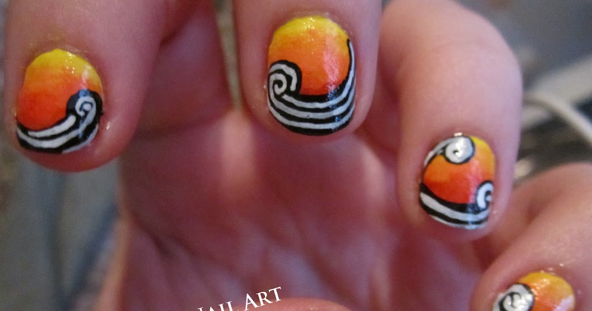 Nevorpurify's Nail Art Gradient Swirls