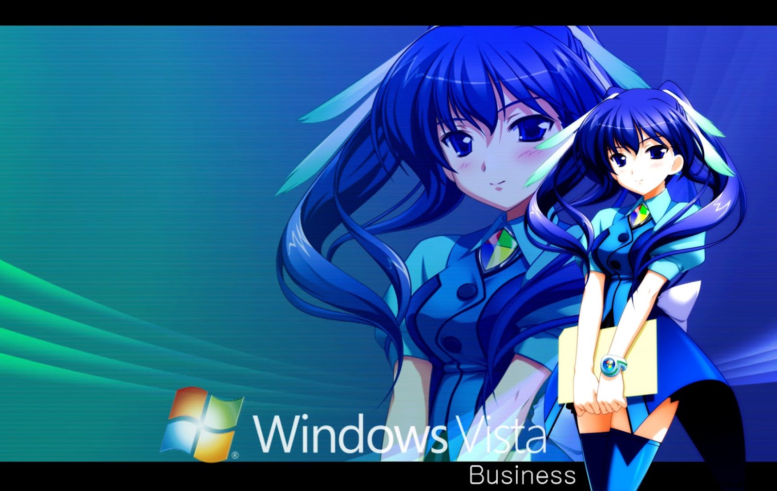 Windows Vista Anime Girls Windows Vista Anime Girls