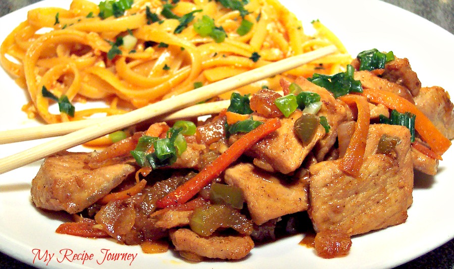 My Recipe Journey Jalapeno Pork with Garlic Sauce