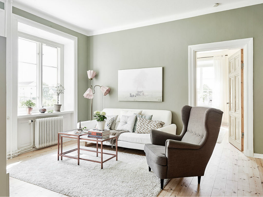 Decorar en un verde relajante by Habitan2 Decorar en un verde relajante by Habitan2