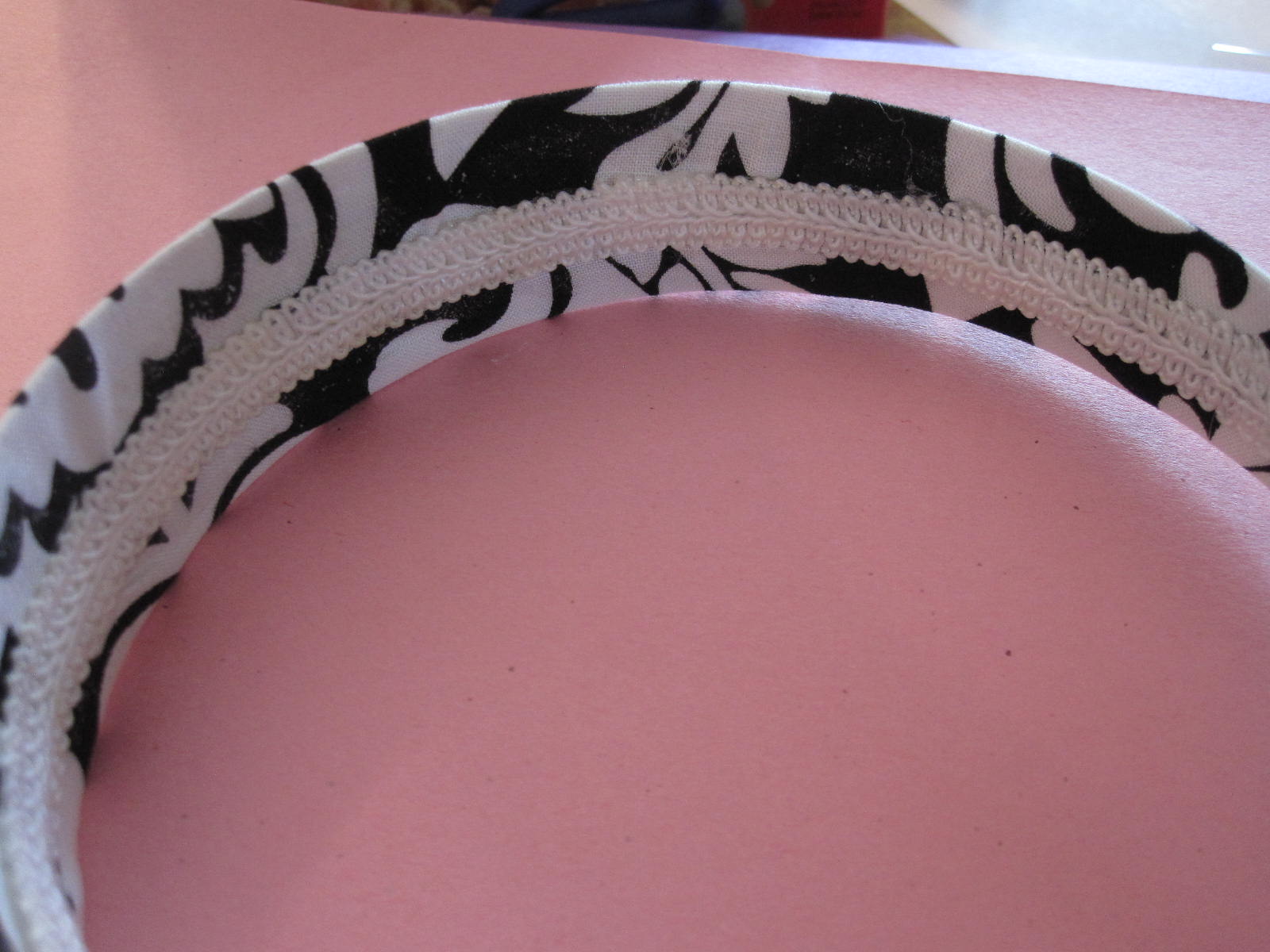 Ruffles & Ric Rac Recovered Headband Tutorial To Match Twirly Skirt