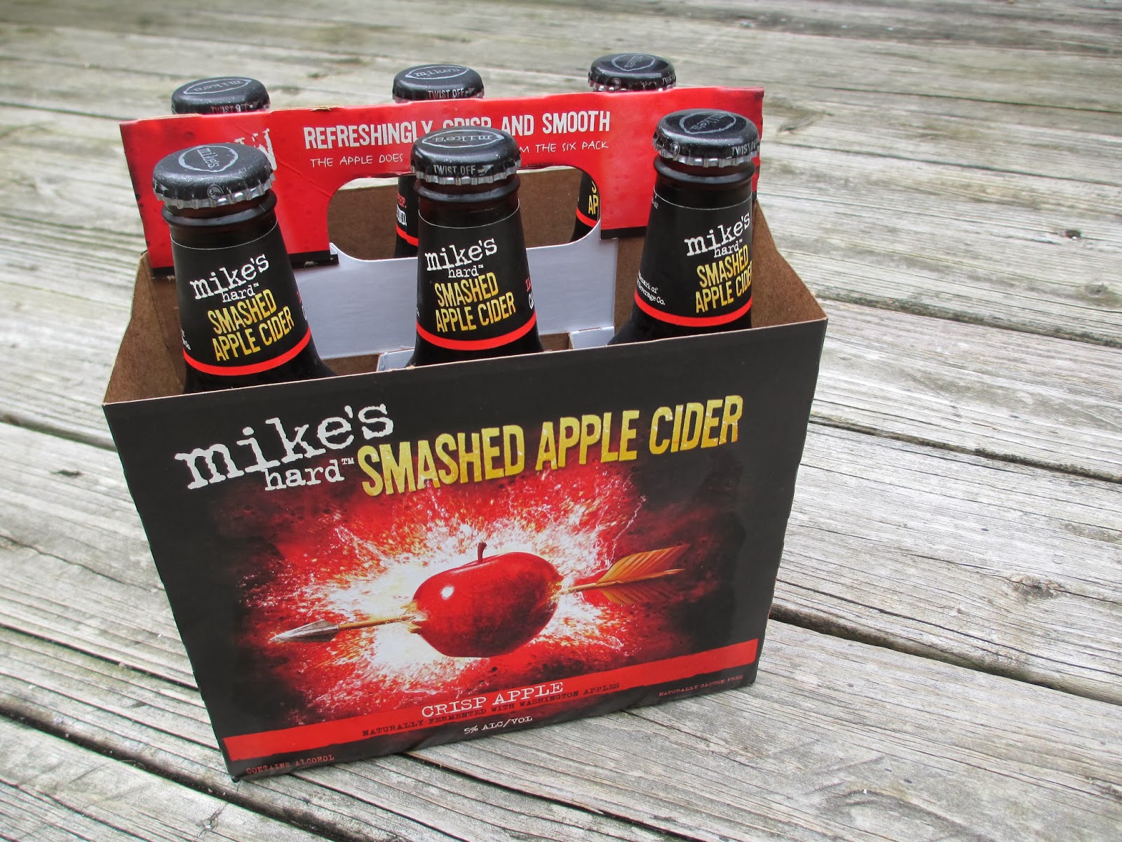 My Half Assed Kitchen Mike's Hard Smashed Apple Cider Review