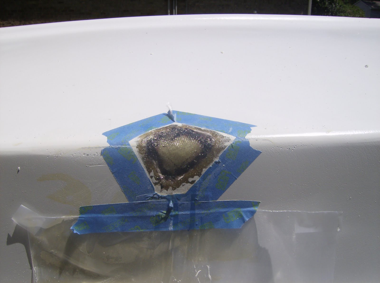 Small Boat Restoration Overweight Sunfish