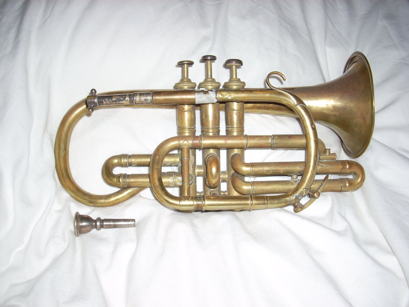 Ecalpemos HD Douglas and Son brass instrument makers of Glasgow