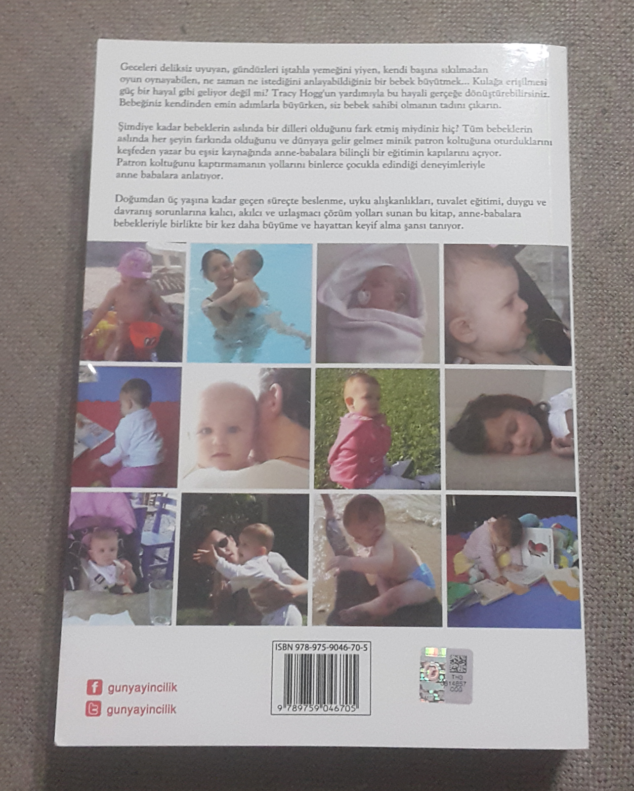 TONTİRİTONTON Tracy Hogg Bebek Bakım Sorunlarına Mucize