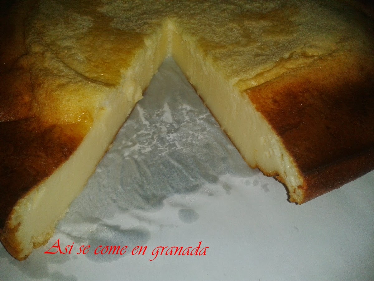 Tarta De Queso Horneada
