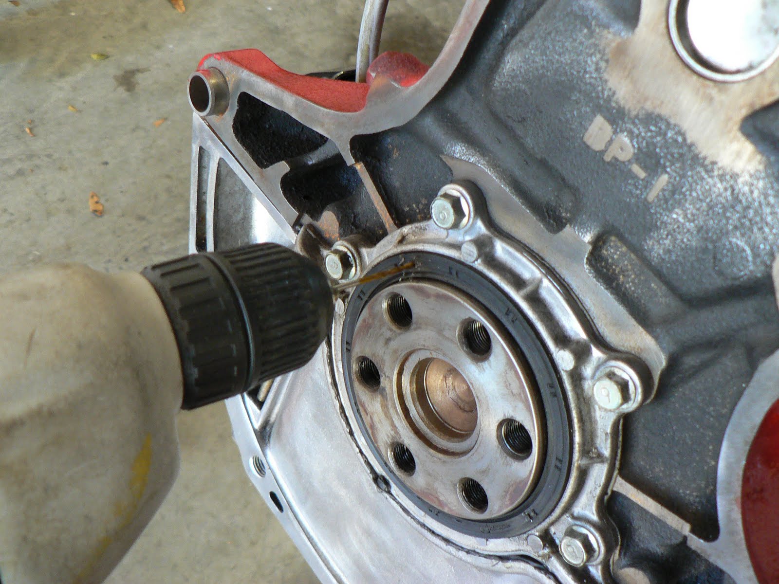 Morrison's Garage Installing the Miata Engine.