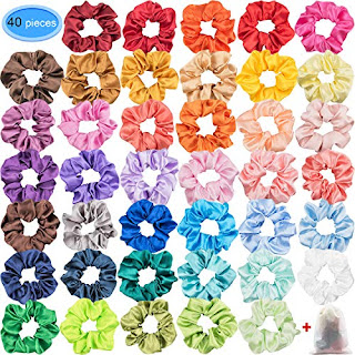 Investigating Scrunchies For Hair 40 Pack This Product