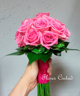 Bouquet de rosas de flores ciutad