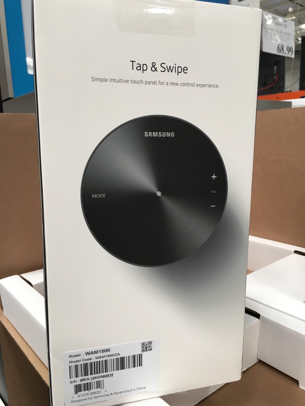 Samsung Radiant360 R1 Wifi/Bluetooth Speaker (model WAM1500/ZA