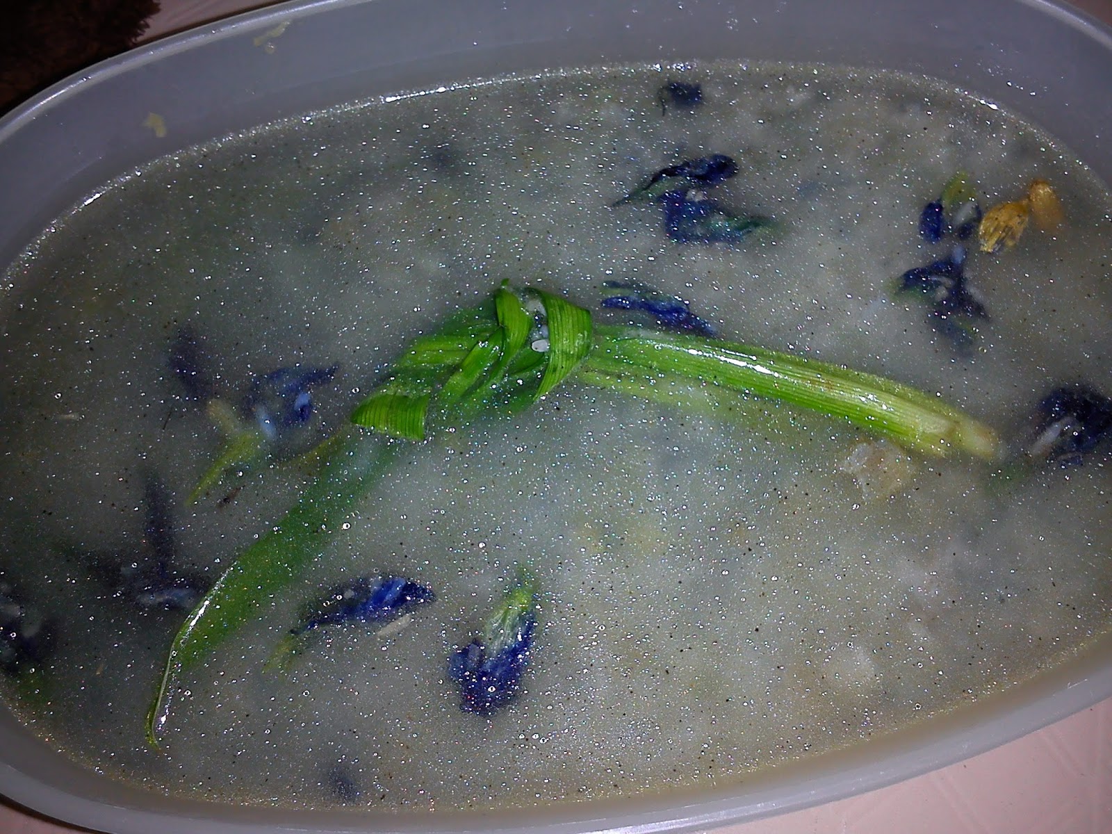 Cooking Pleasure FRAGRANT BLUE PEA FLOWER RICE