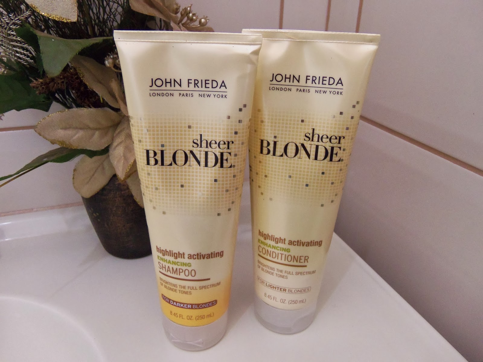 Shampoo John Frieda Para Cabelos Loiros