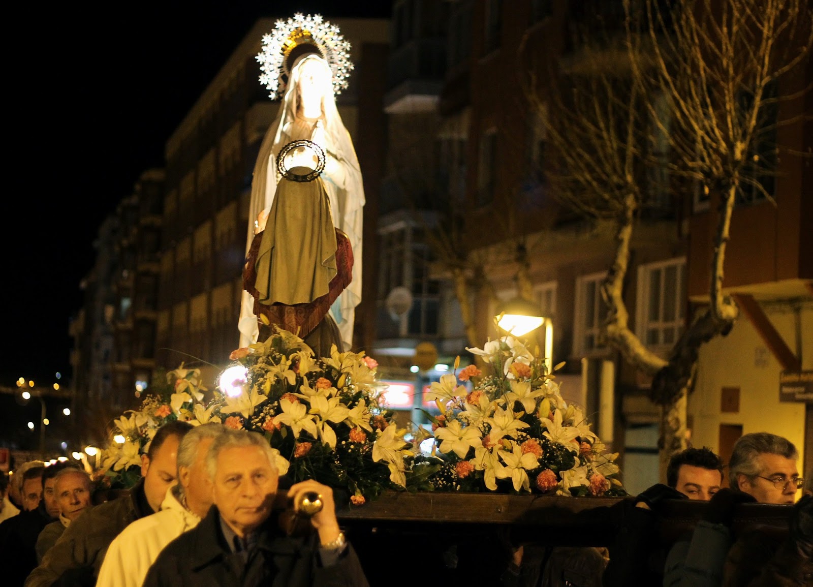 REPORTAJE Procesión de Nuestra Señora de Lourdes