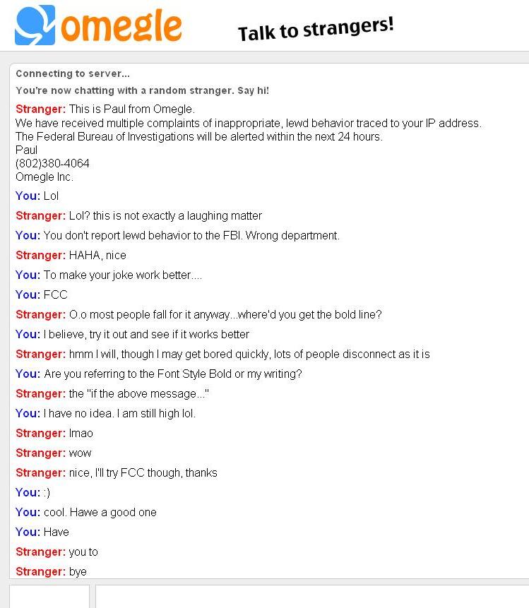 sexiest omegle conversations