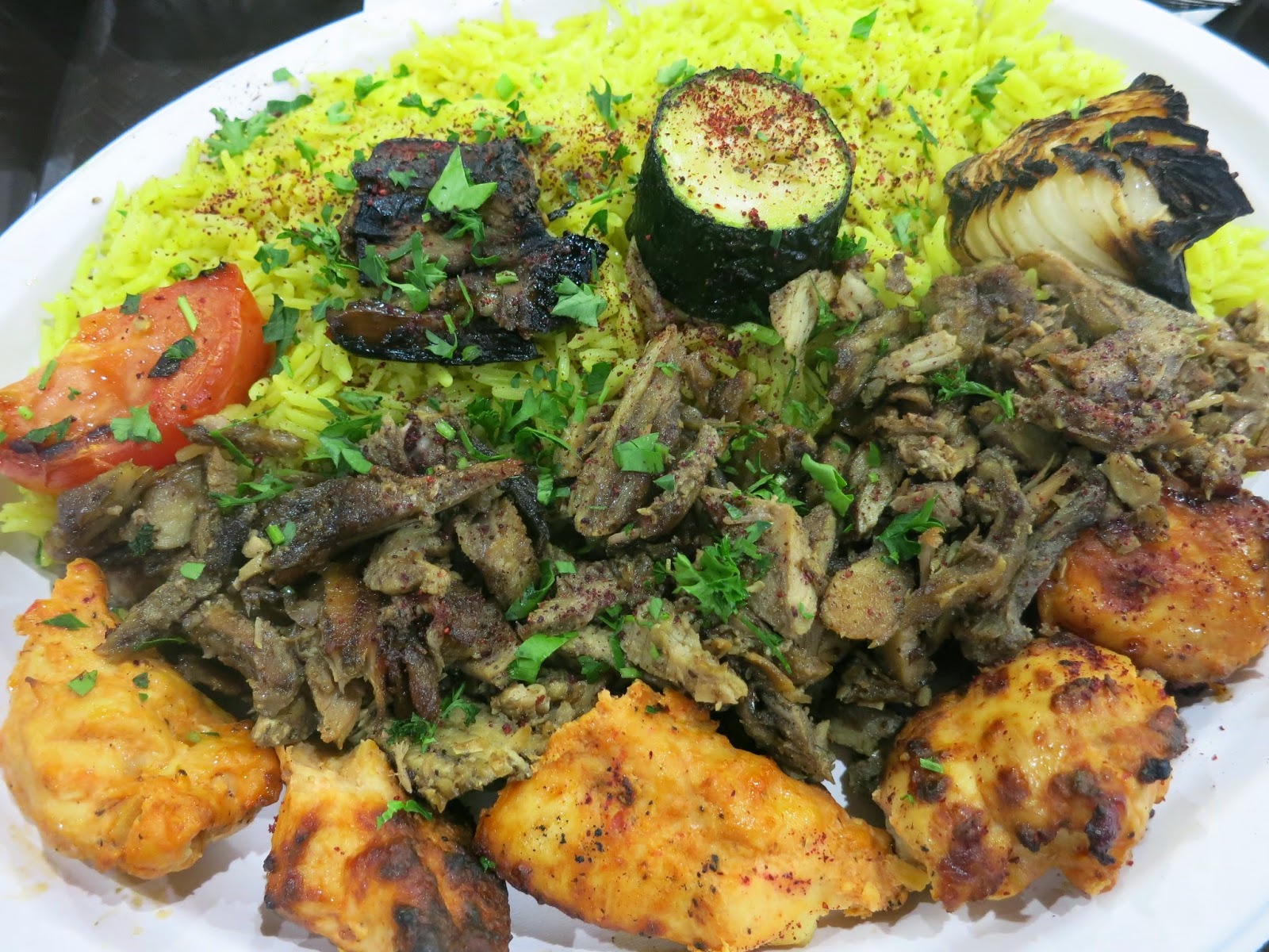 Smokin' Chokin' and Chowing with the King 5 Chicago Shawarma Shops