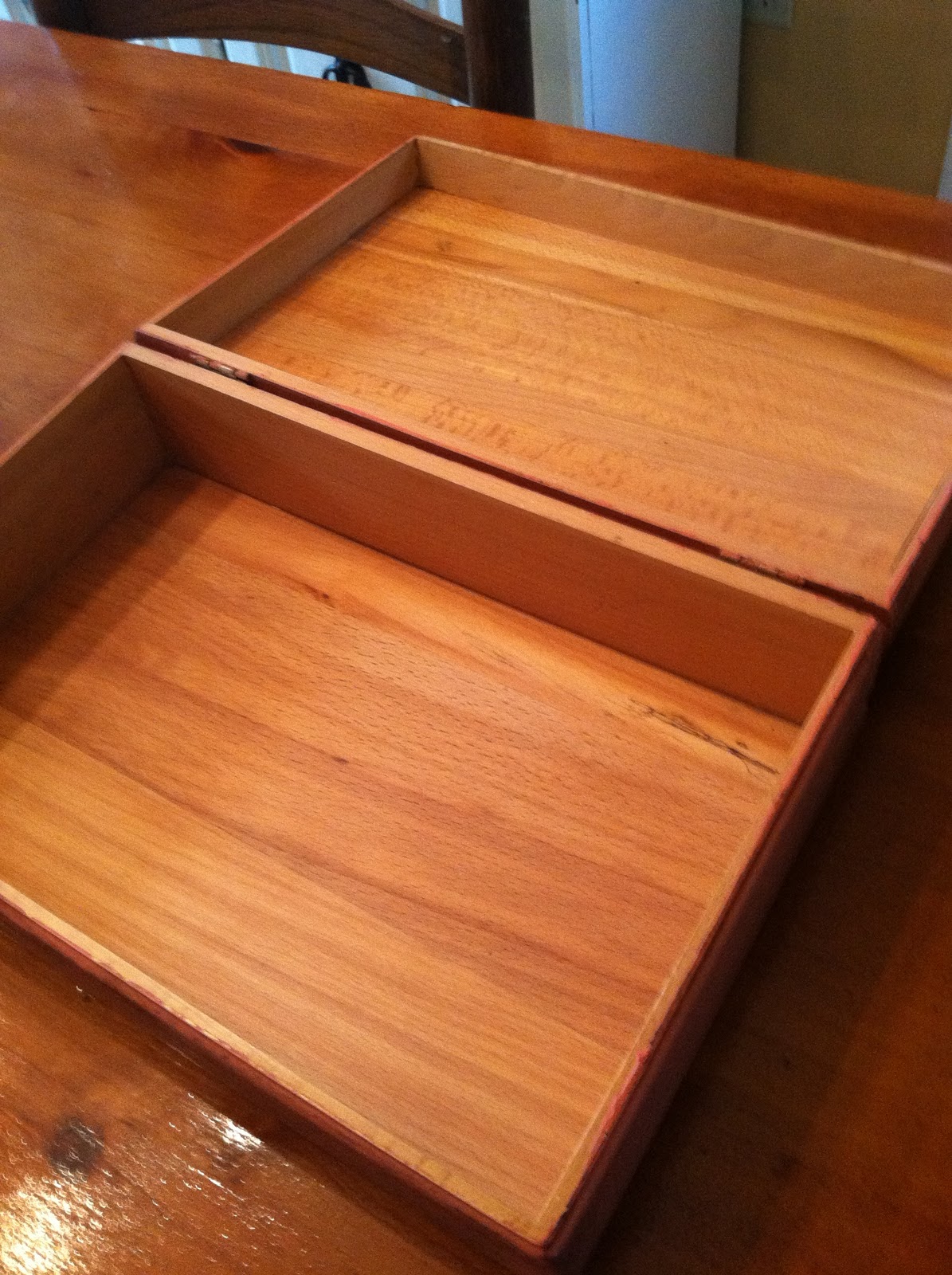 The Blessed Nest Old Wooden Box For Sale