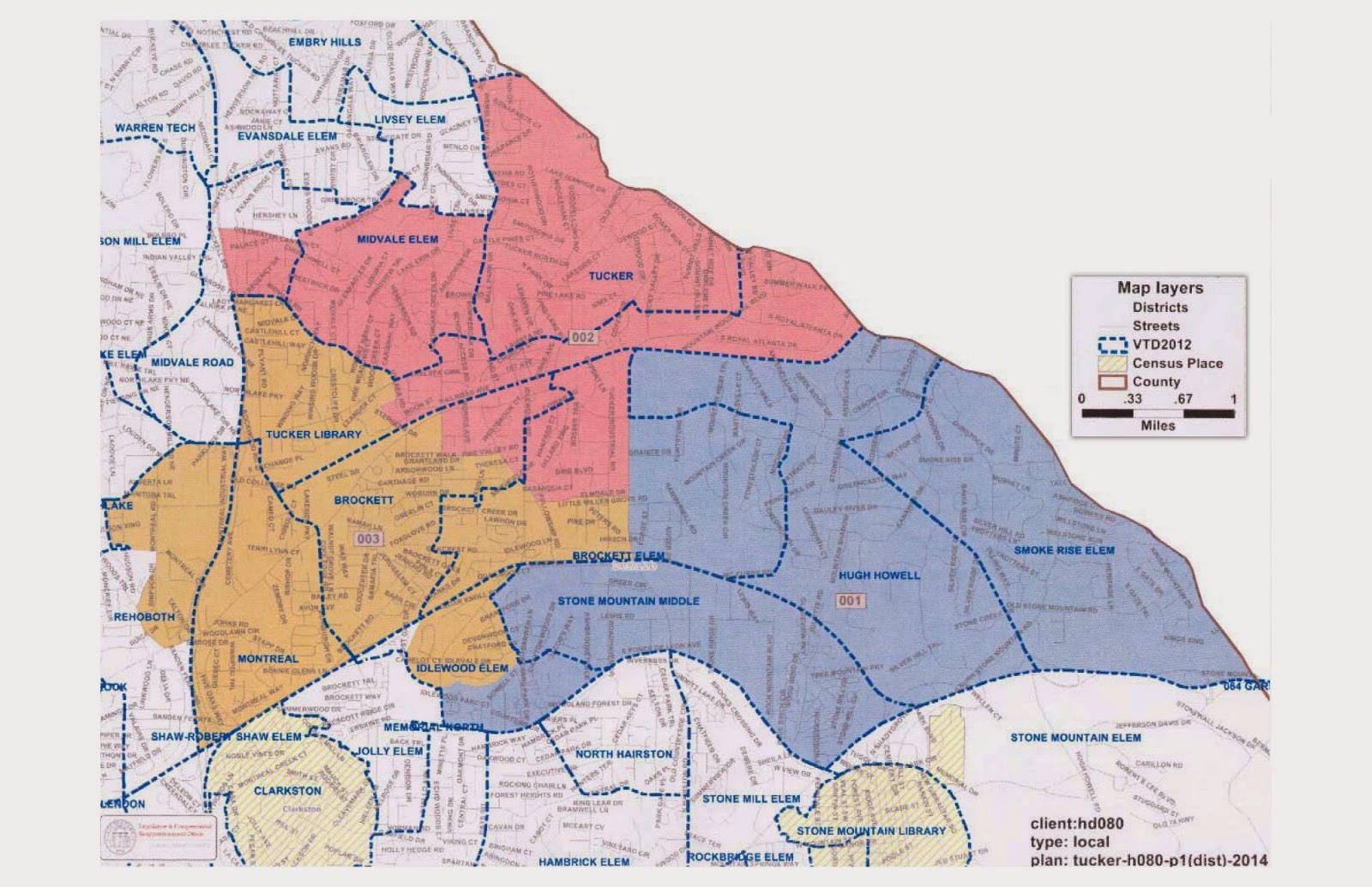 The City of Tucker Initiative A New Tucker Map. So, What Else Is New?