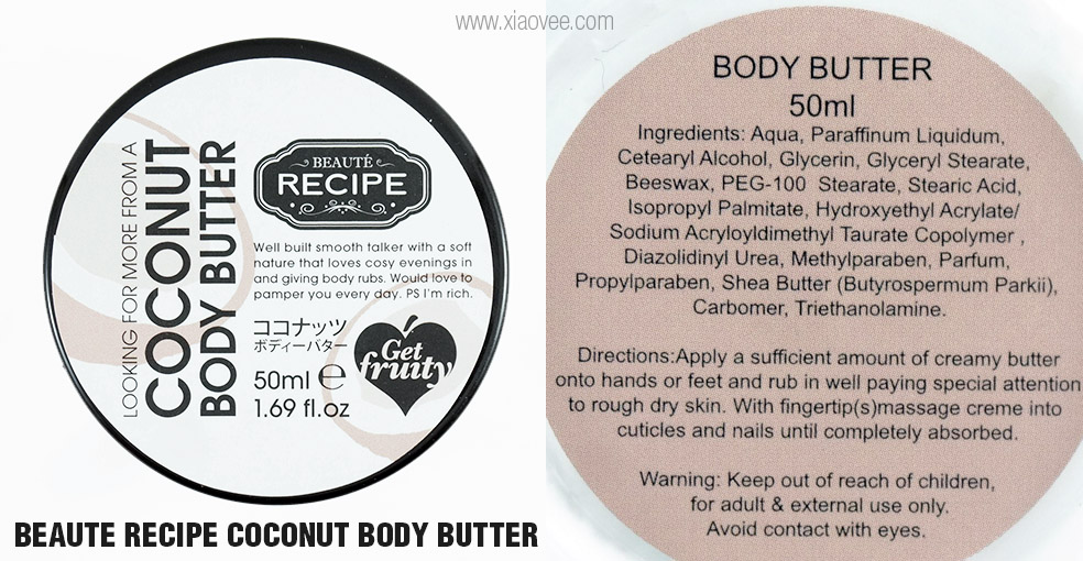 Xiao Vee Indonesian Beauty Blogger Beaute Recipe Fruit Body Butter