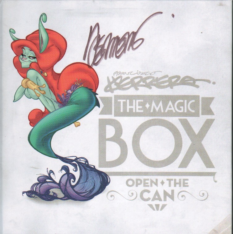 FRANCISCO HERRERA THE MAGIC BOX OPEN THE CAN HC SIGNED