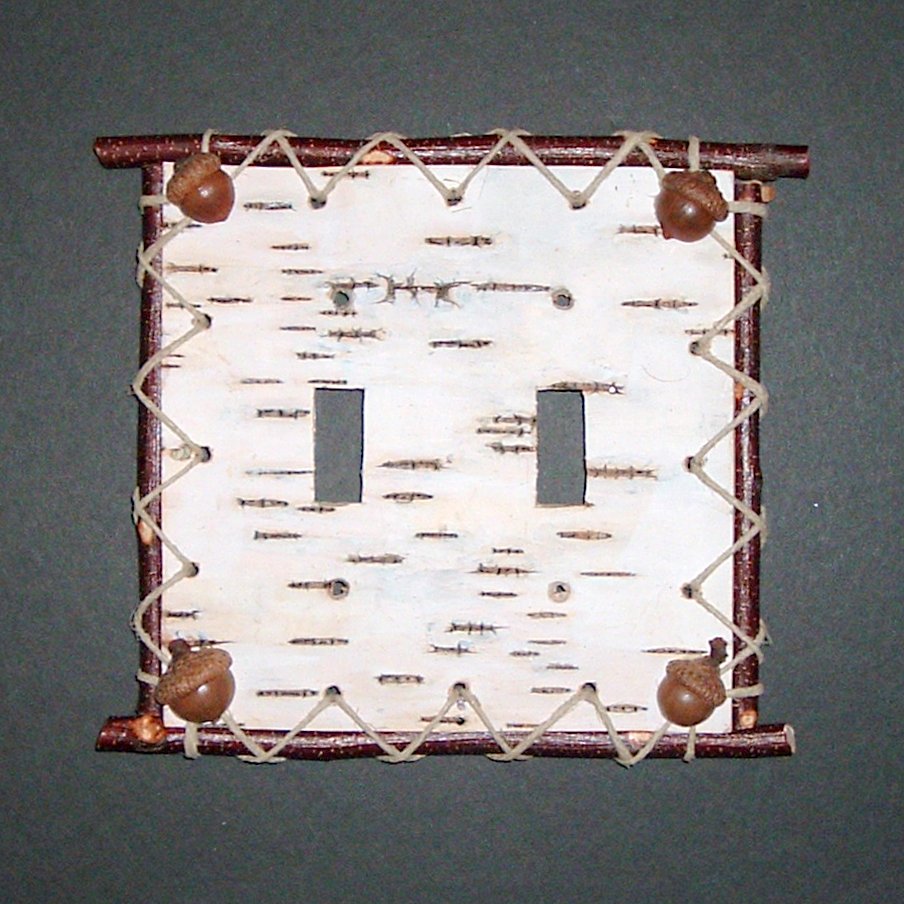 Rustic Birch Bark Crafts