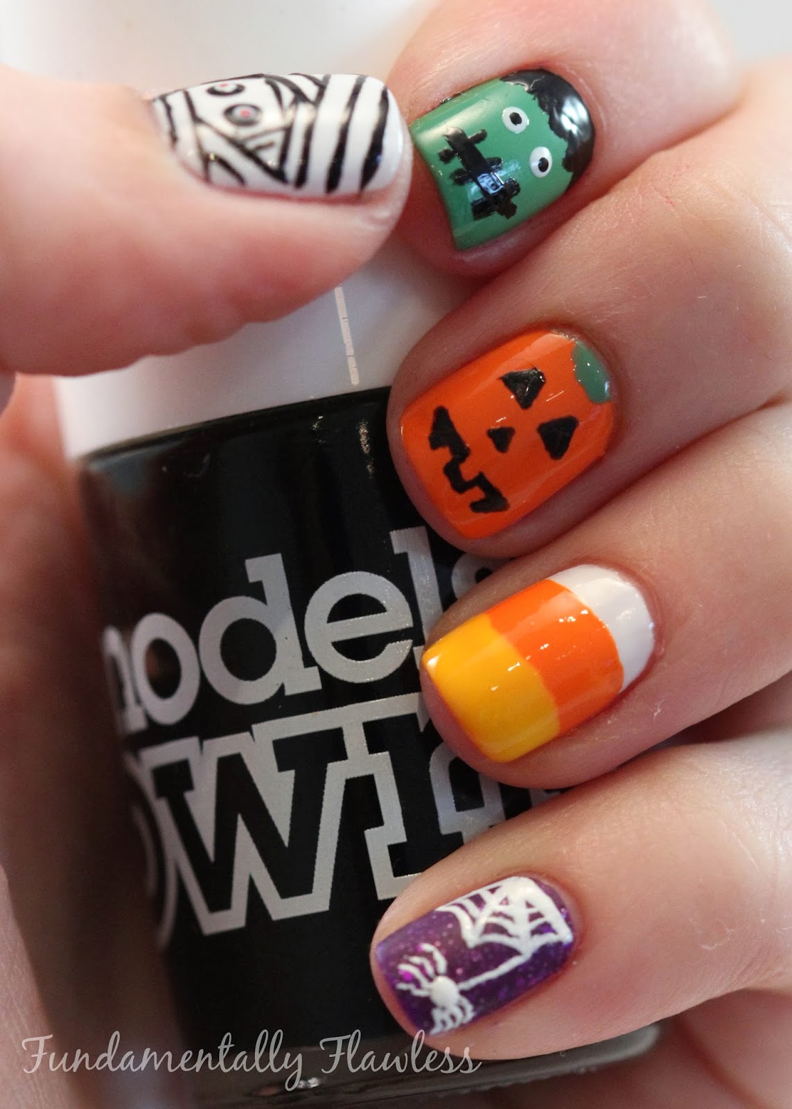 Fundamentally Flawless Polish Party October Halloween Nails