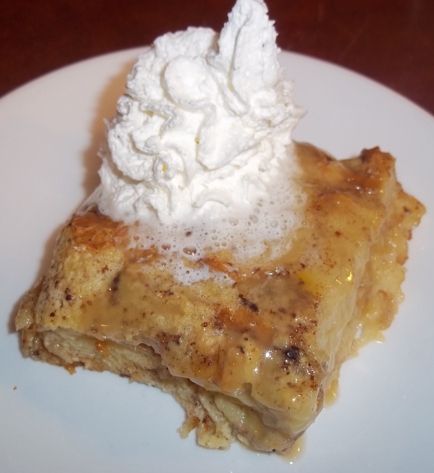 The Daily Smash Simple Bread Pudding with Vanilla Sauce