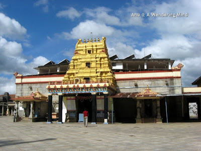Sharada Temple at the Sringeri Adi shankacharya math in Karnataka