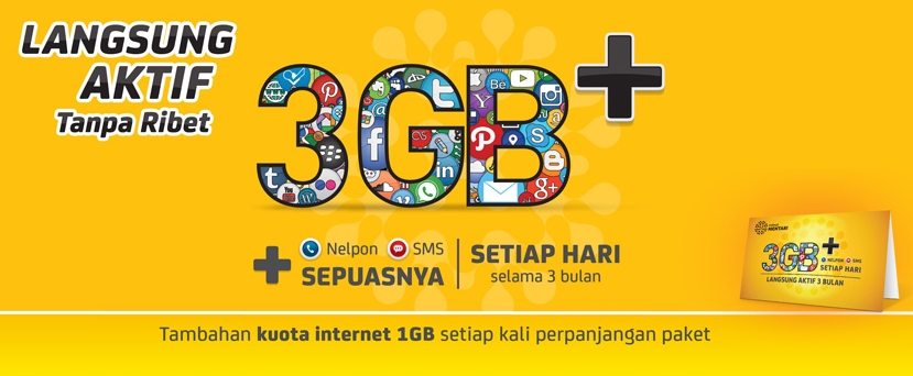 Paket Internet Indosat Terbaru
