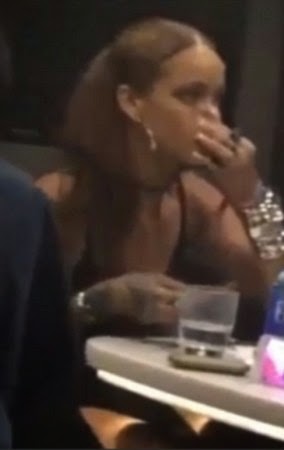 Pictures of Rihanna sniffing cocaine