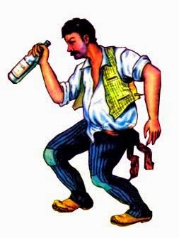 Chistes de borrachos - Parranda de fin de semana. Chiste de borracho, tarde, casa, fin, semana, parranda, copas, esposa, enfurecida, tomate.