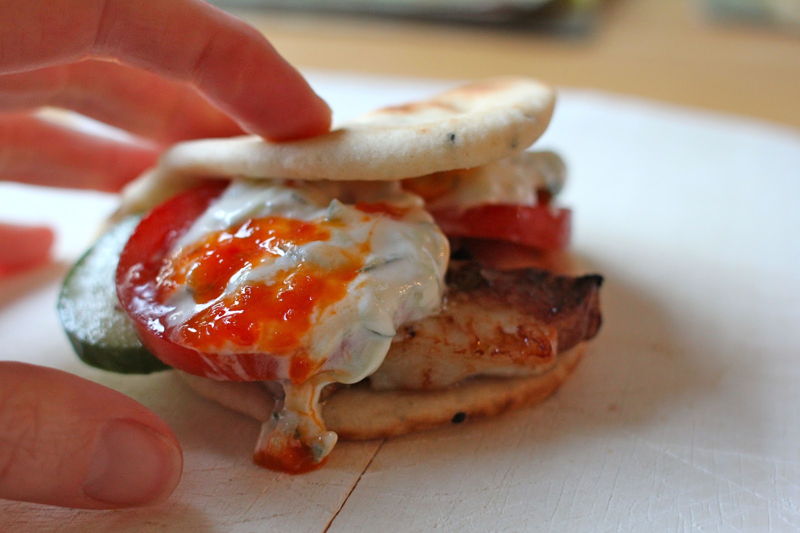mamacook Gyros (Pork Kebabs) for the Family