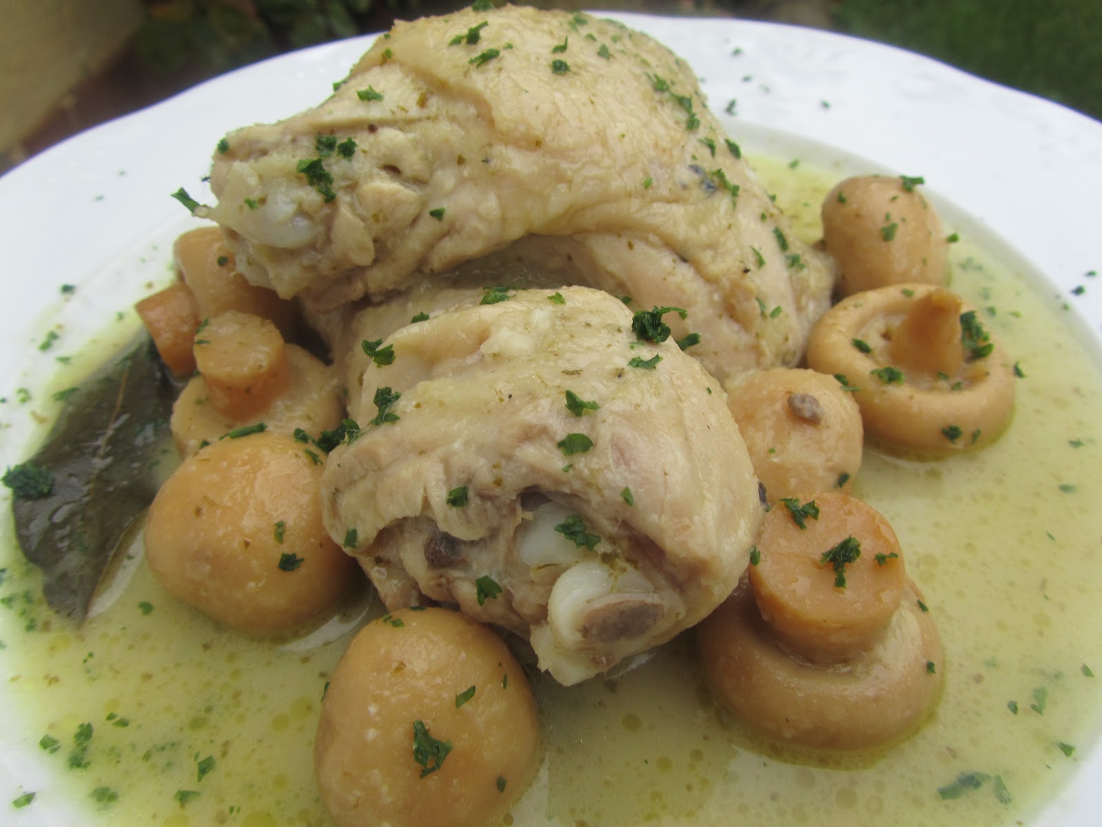 Pollo en salsa de cebolla Thermomix