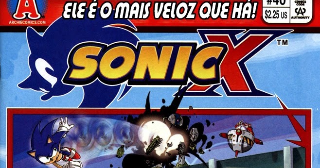 Sonic Tales: Sonic X #40 (#196B)