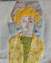 Applique portraits.