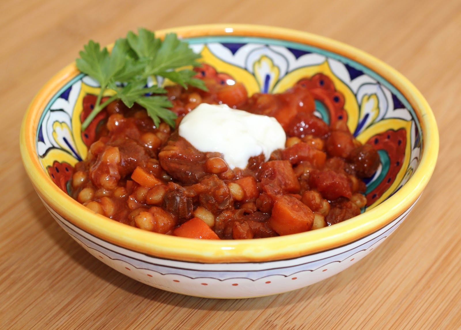 Lexi's Kitchen LAMB STEW WITH WHEAT BERRIES IN RED WINE SAUCE