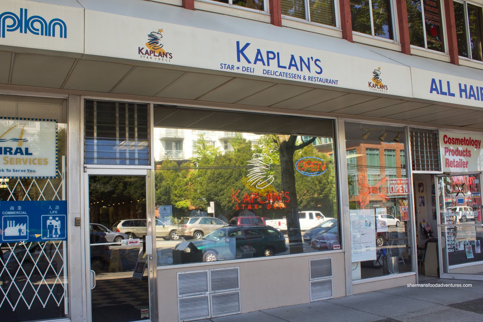 Sherman's Food Adventures Kaplan's