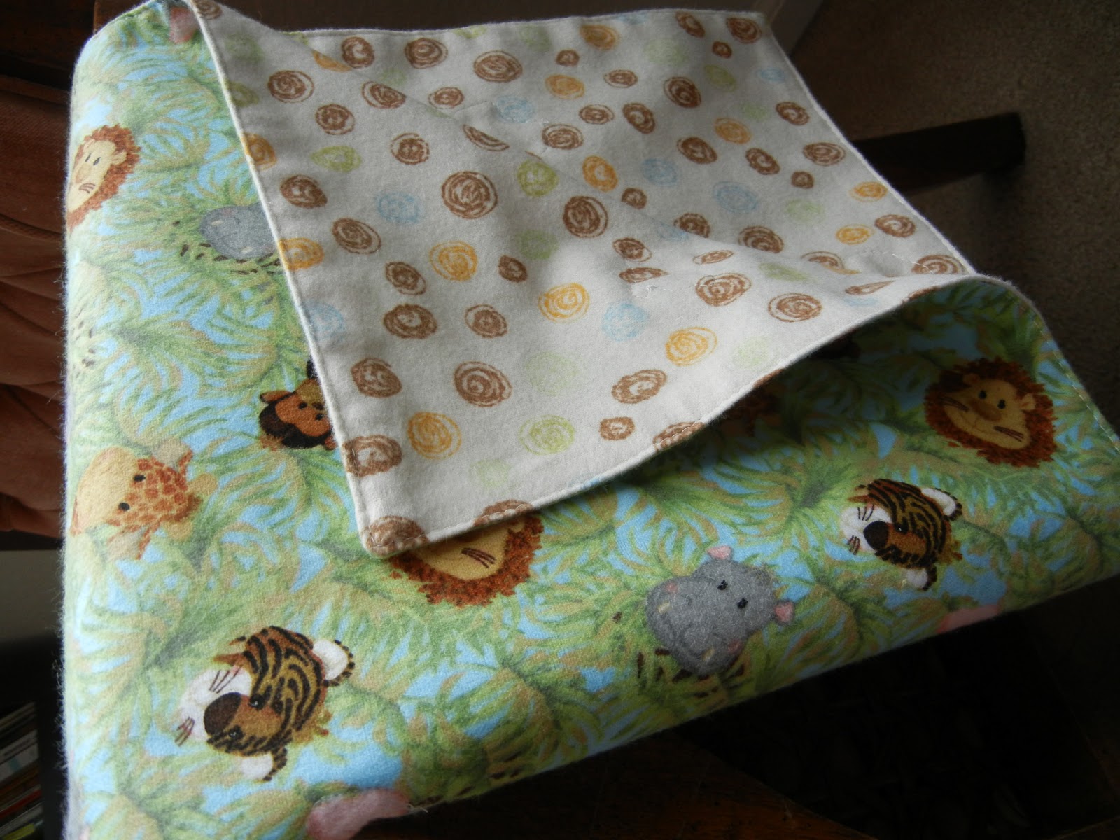 Spools and Spatulas Baby Blanket in a Snap