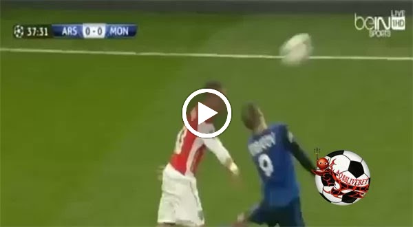 Highlights Pertandingan Arsenal 1-3 AS Monaco 26/02/2015